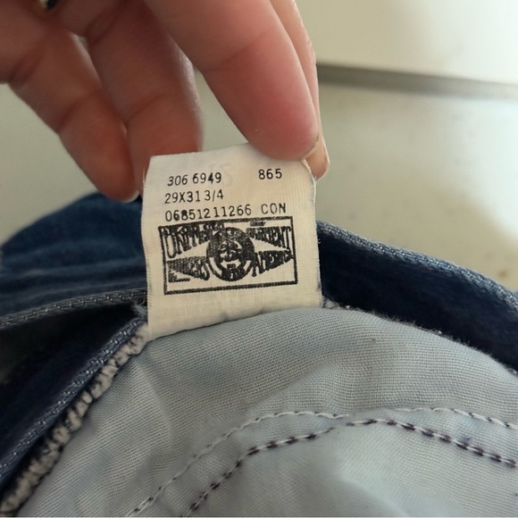 Vintage 1980s Lee Riders High Waisted Pleat Mom Jeans Women’s 12 /29x31 USA Made - Picture 7 of 8